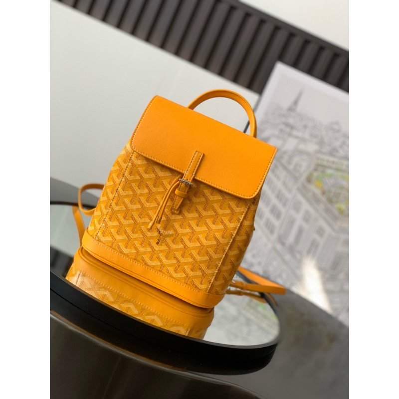 Goyard Alpin Mini Backpack-Yellow