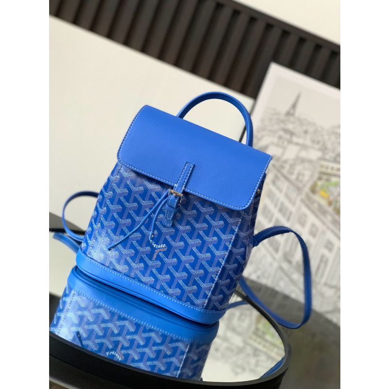 Goyard Alpin Mini Backpack-Skly Blue