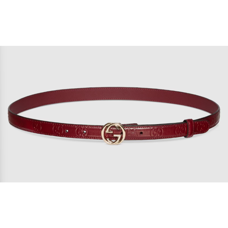 Gucci 20mm Think Leather belt