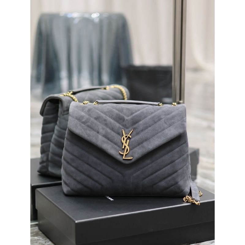 Saint Laurent Medium Loulou in Suede 