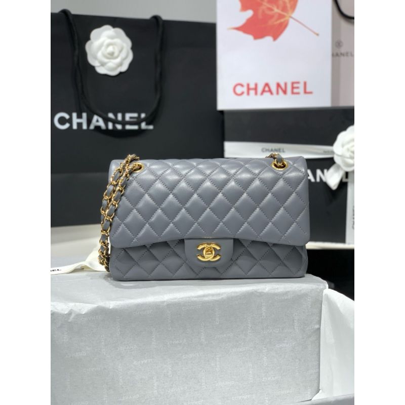Chanel Classic Large Flap Handbag in Lambskin 