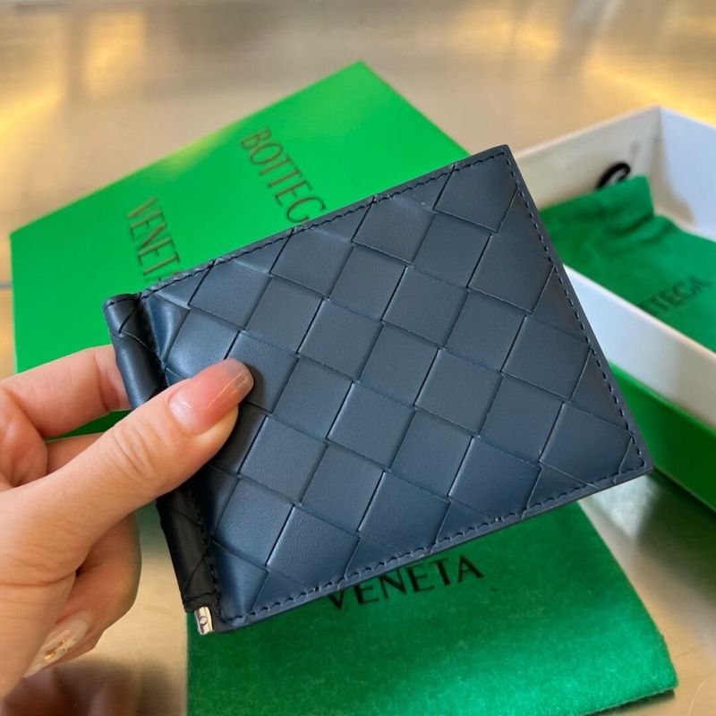 Bottega Veneta Intrecciato Bill Clip Wallet 