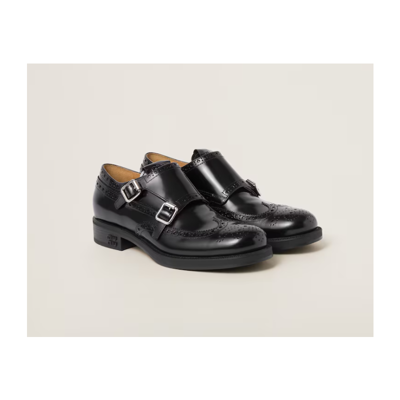 Miu Miu leather  loafers
