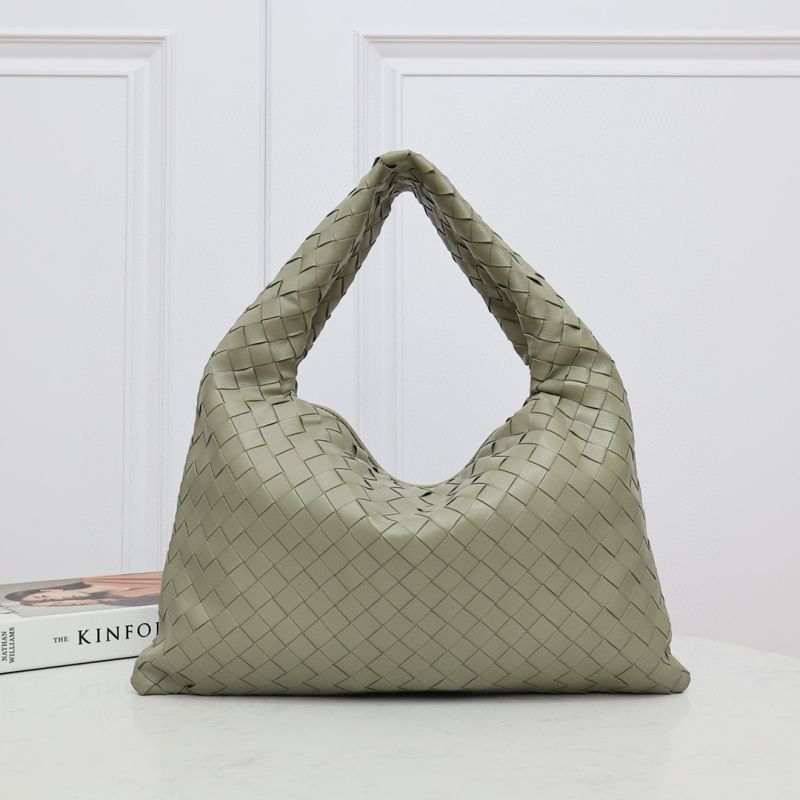 Bottega Veneta Small Hop Shoulder Bag -Travertine