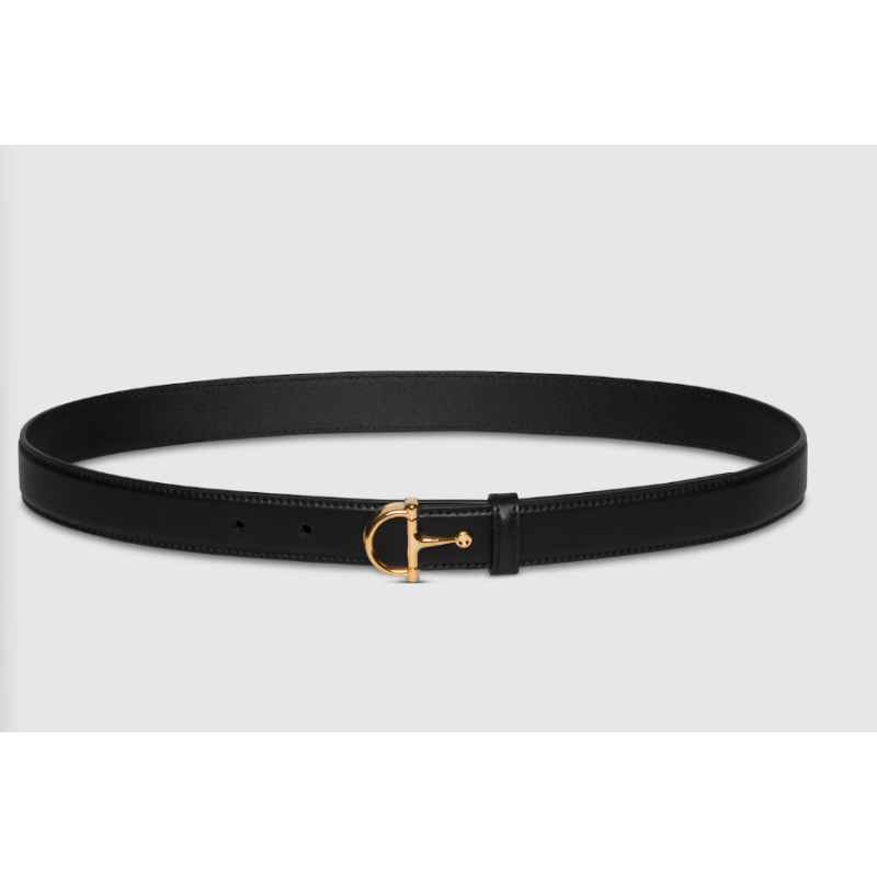 Gucci 25mm Think Leather belt