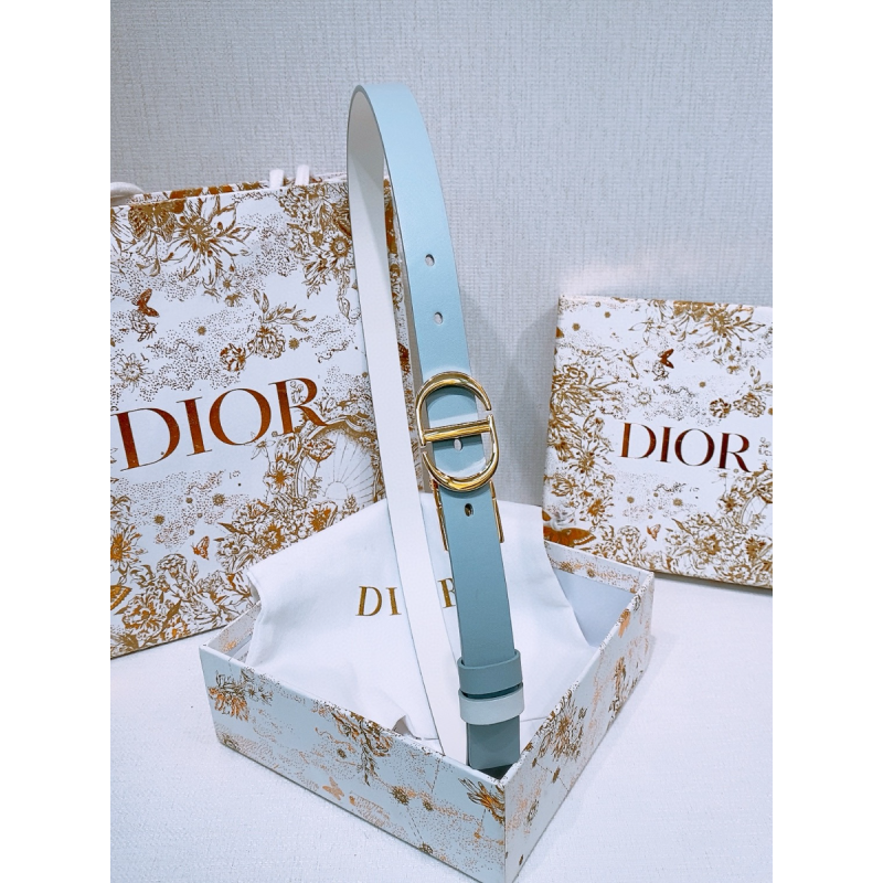 Cintura in pelle Dior 2.0cm