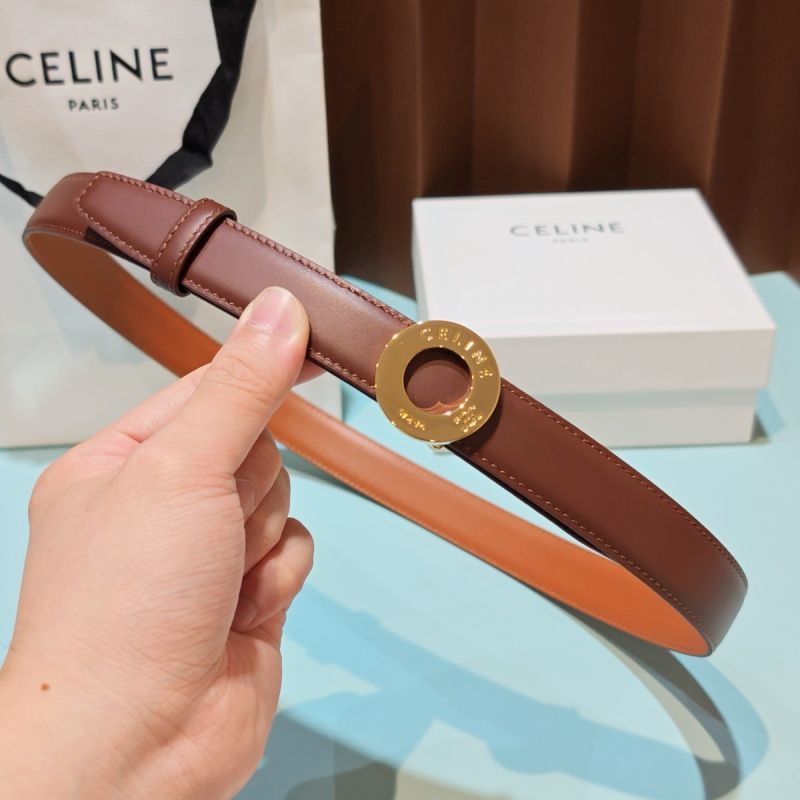 Cintura celine Disc Buckle Reversible 25mm 