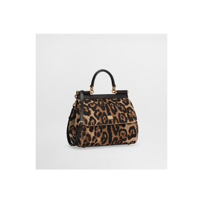 Dolce Gabbana Medium Sicily handbag in Plonge Calfskin