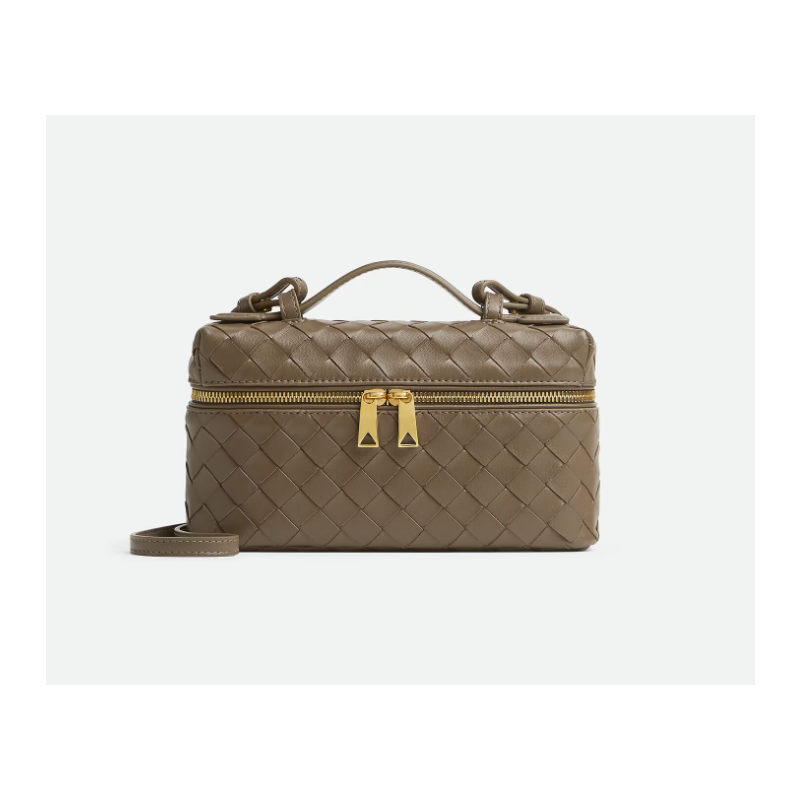 Fondant Intrecciato leather Bang Bang Vanity Case 