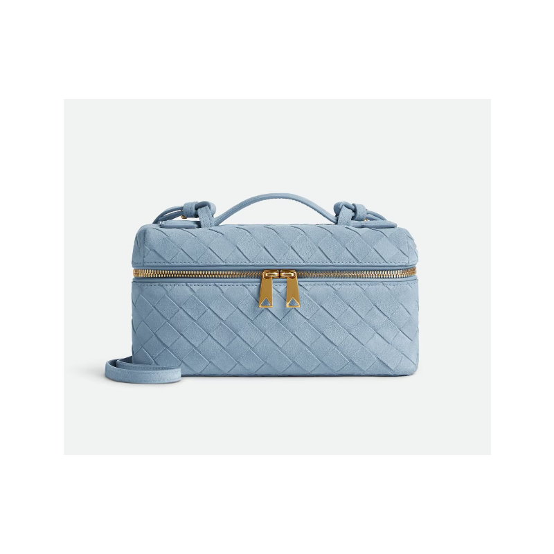 Ice Intrecciato Suede Bang Bang Vanity Case 