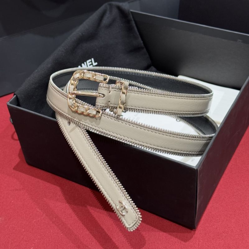 chanel 2026 nuova cintura in pelle 2.0cm