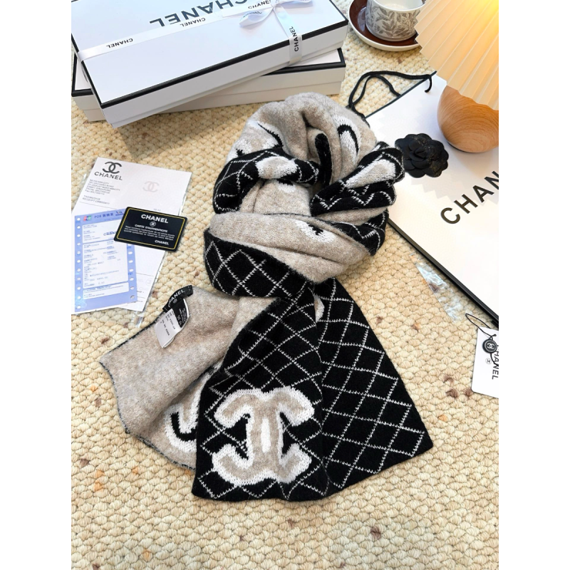 Chanel cashmere scarf