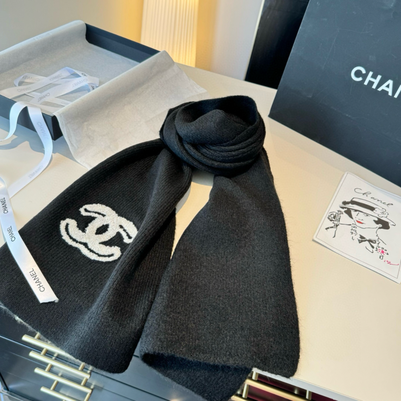Chanel cashmere scarf