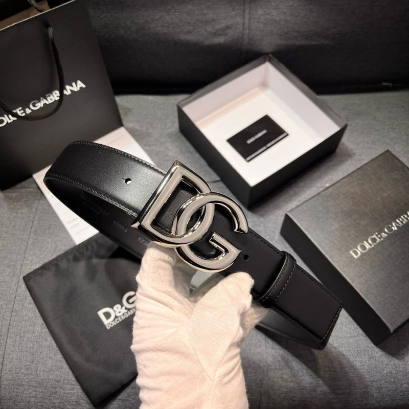 Cintura in pelle dolce Gabbana 4.0 cm