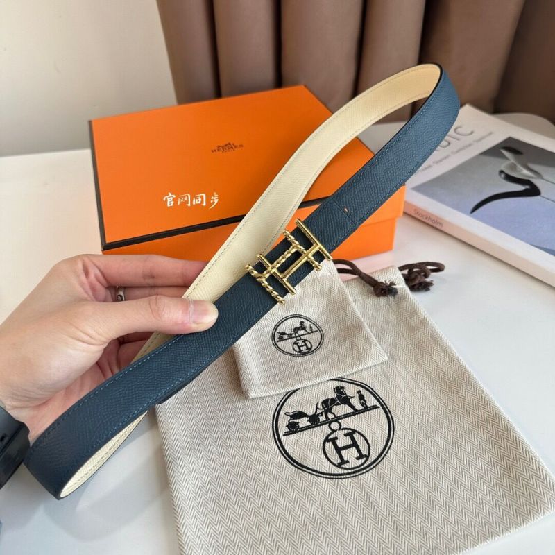 Hermes Reversible Belt 2.4cm
