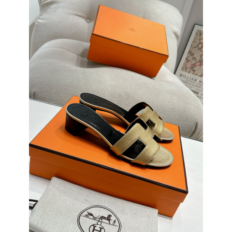 Hermes Oasis heeled Sandal, Size 35-42