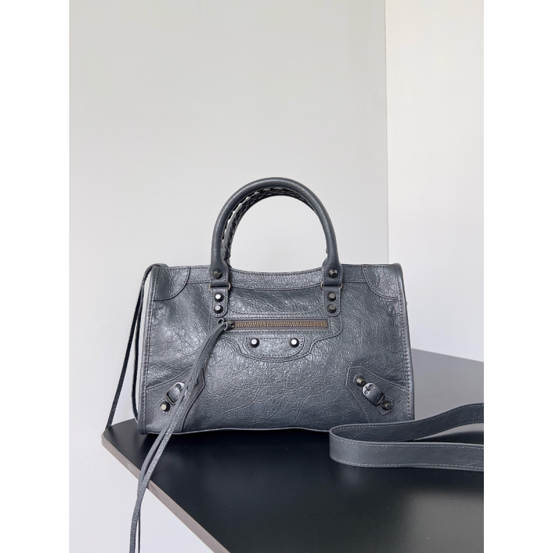 Borsa Le City da donna Balenciaga piccola-Dark grey