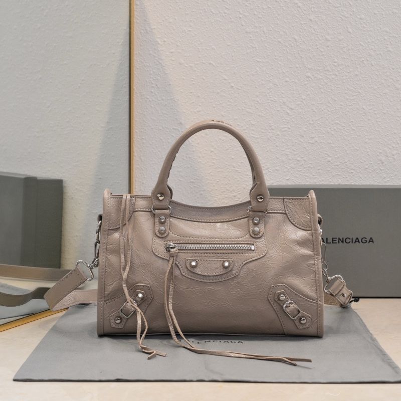 Borsa Le City da donna Balenciaga piccola-Stone beige