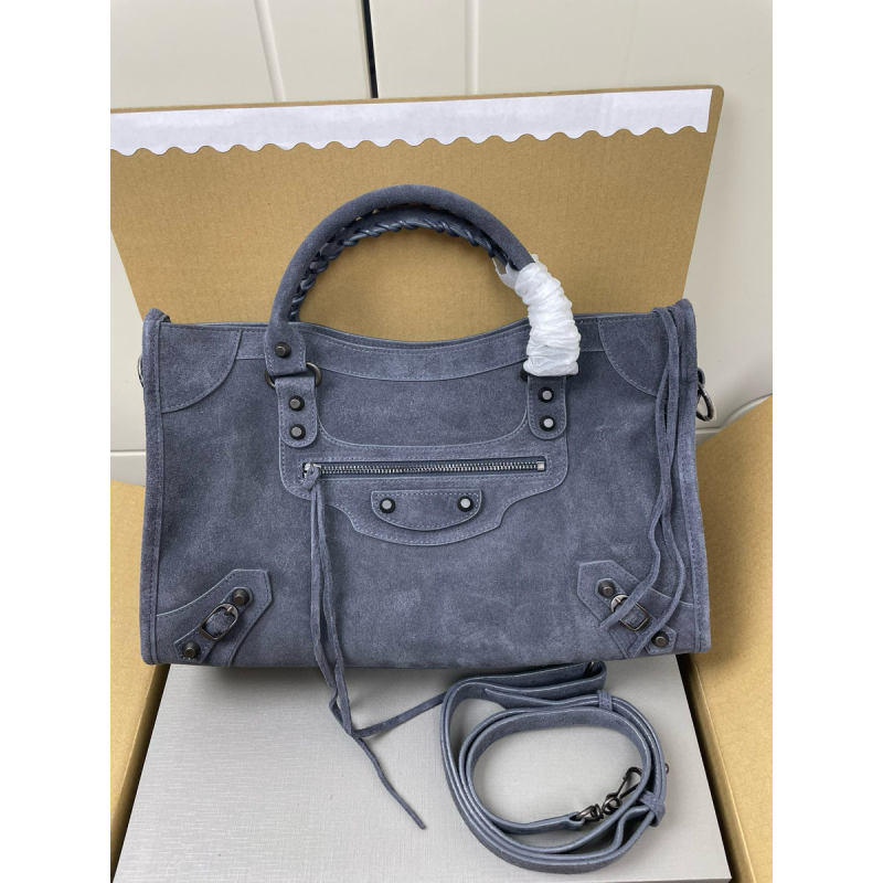 Borsa Le City da donna Balenciaga Medium-Grey