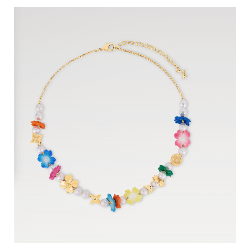  LV Surfin' Flower Necklace