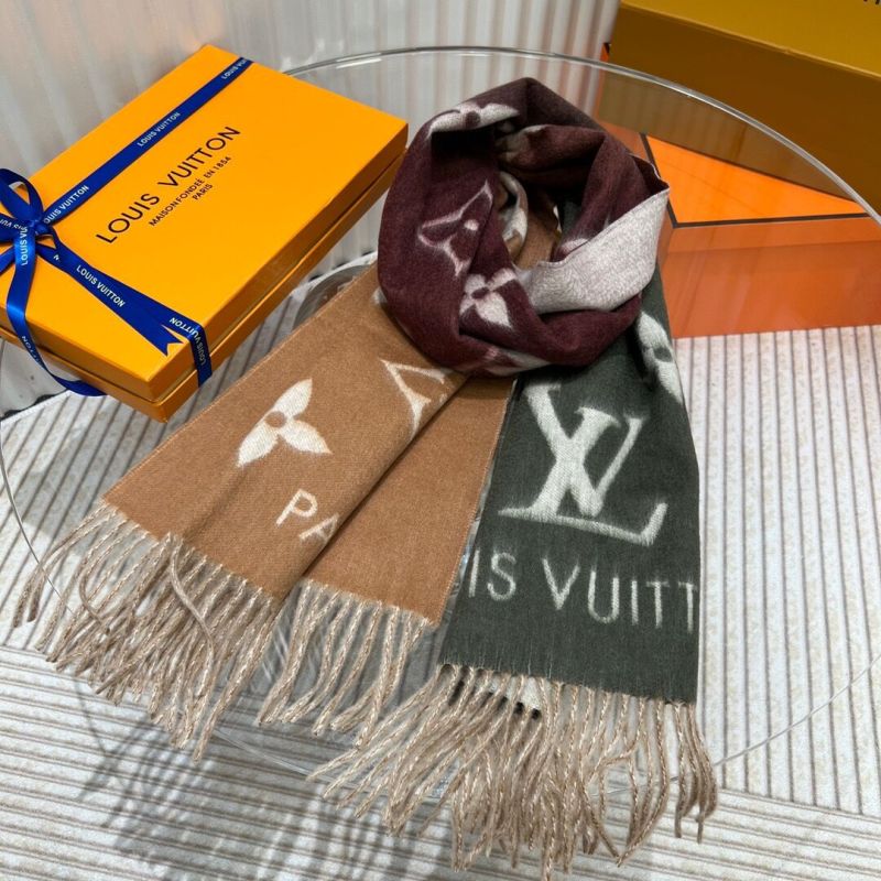 LV Cashmere Scarf 