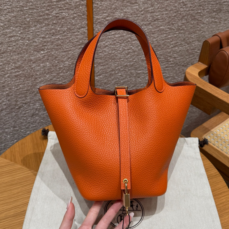 Borsa Hermes Picotin Lock 18/22-Orange