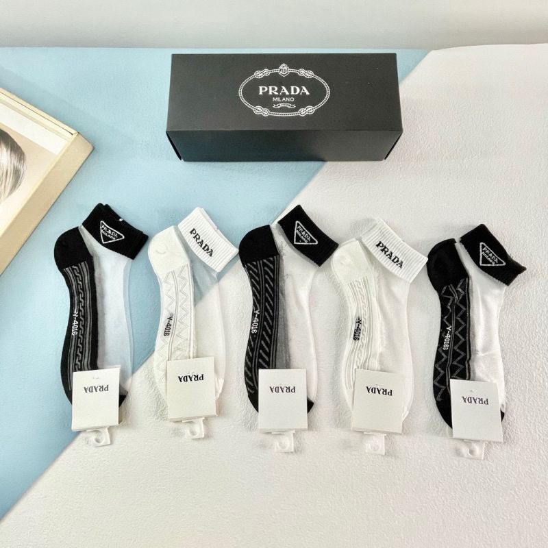 Prada socks ( 5 pairs)