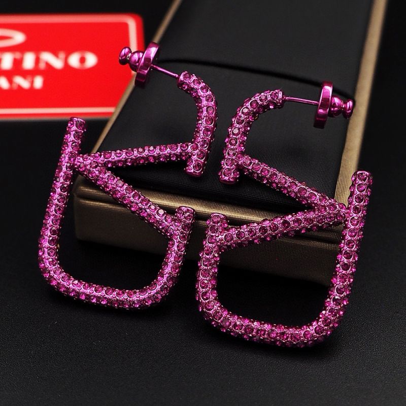 Valentino Vlogo Large Earrings