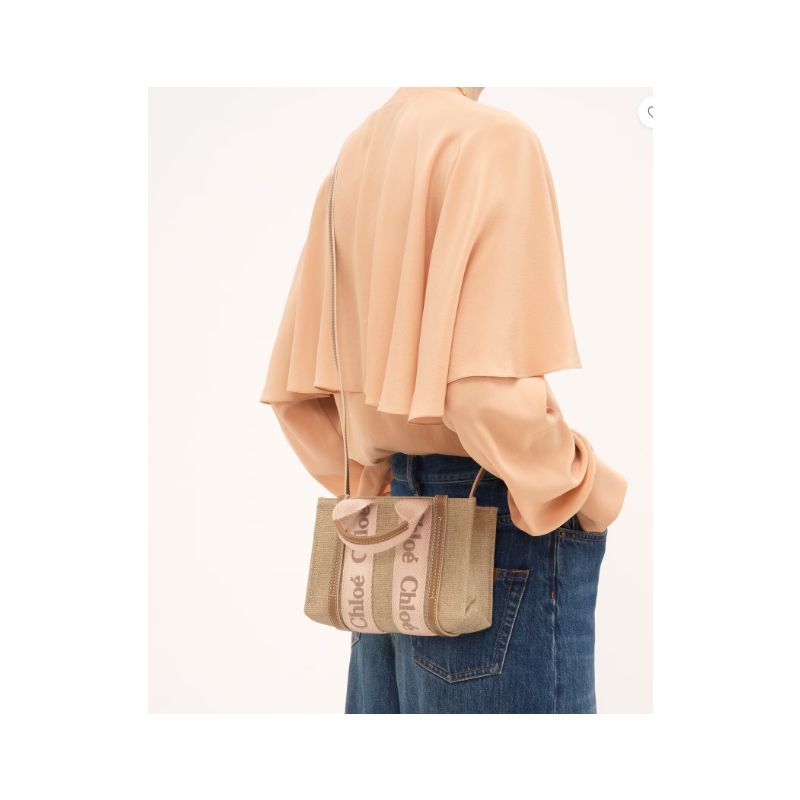 Chloe Woody Mini Tote di biancheria