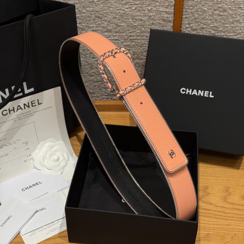 chanel 2026 nuova cintura in pelle 4.0cm