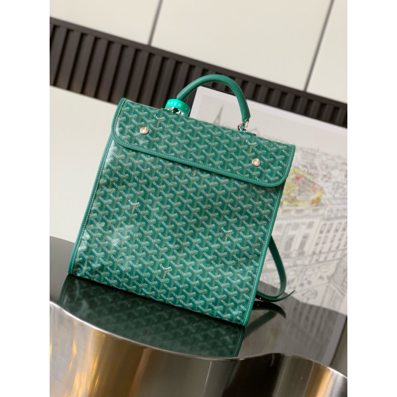 Goyard Saint Léger backpack-Green