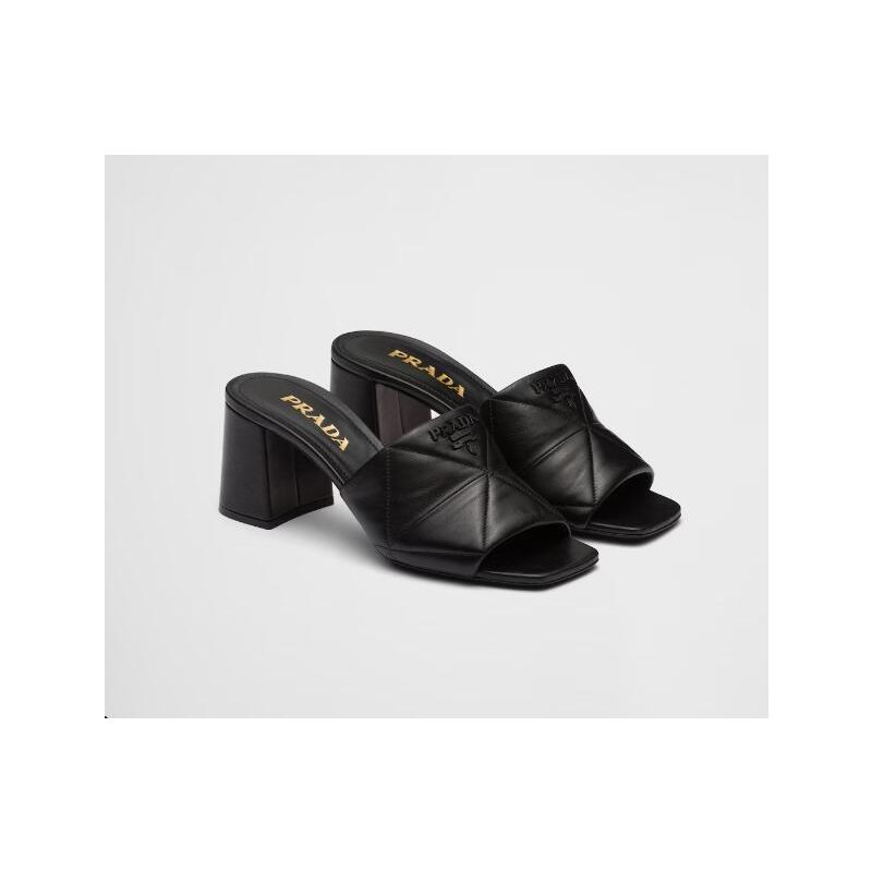 Prada Leather Heeled sandals   , 35-41