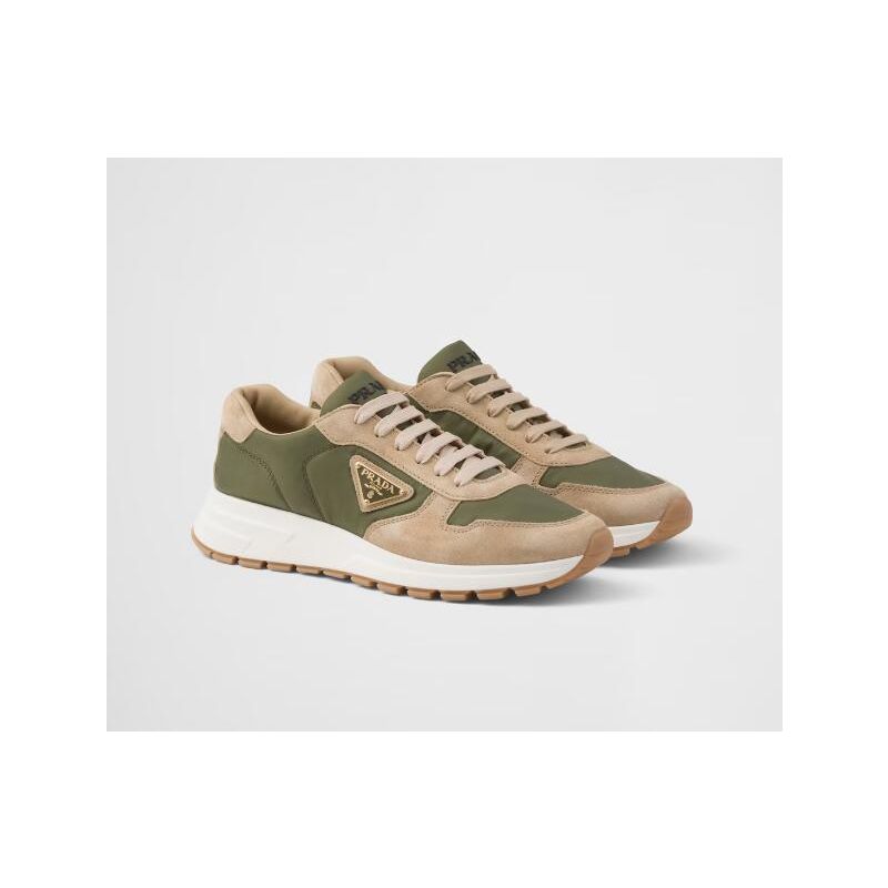 Prada Re-nylon and leather Sneaker  , 39-45
