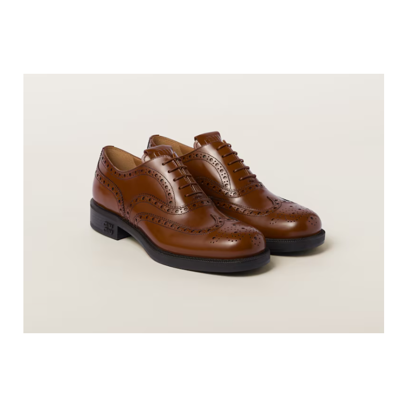 Miu Miu leather  loafers