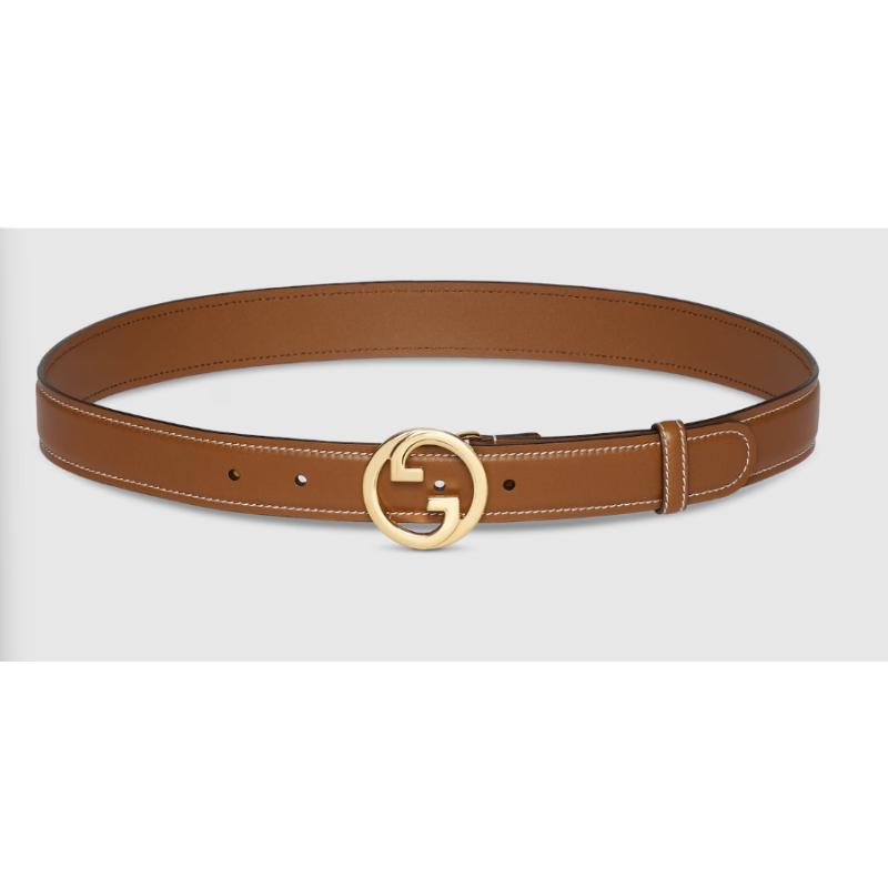 Gucci 30mm Think Leather belt