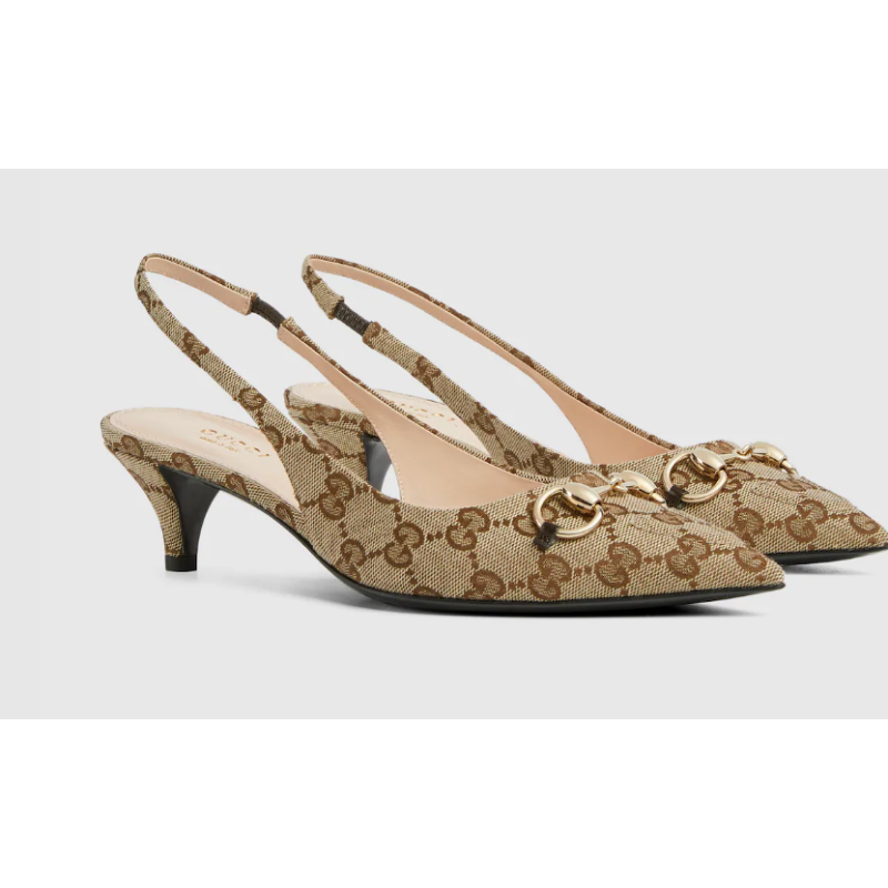 Décolleté slingback donna Gucci con Morsetto