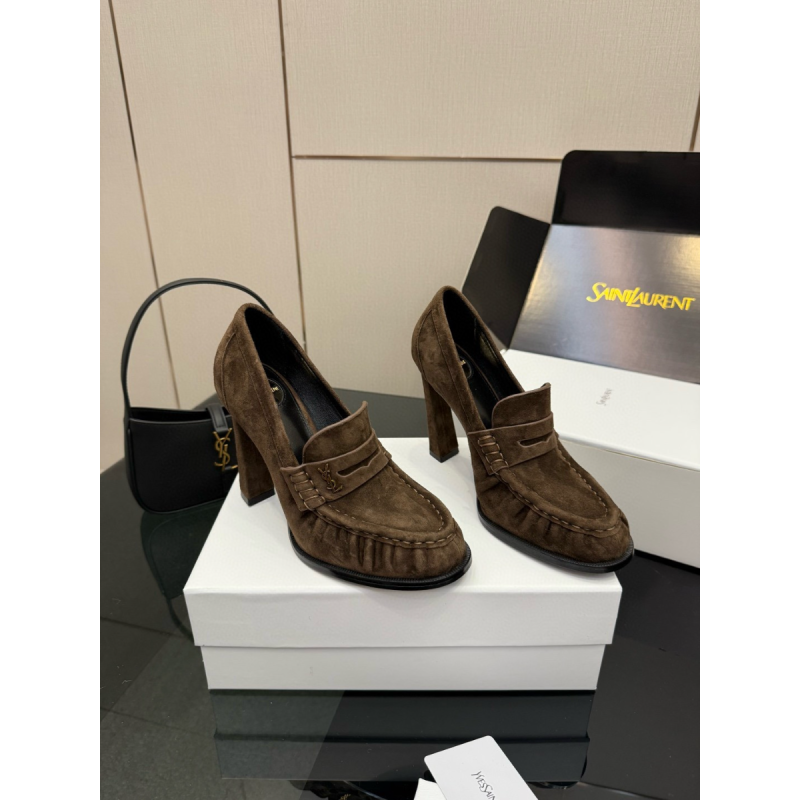 Décolleté Le Loafer  in Pelle Saint Laurent
