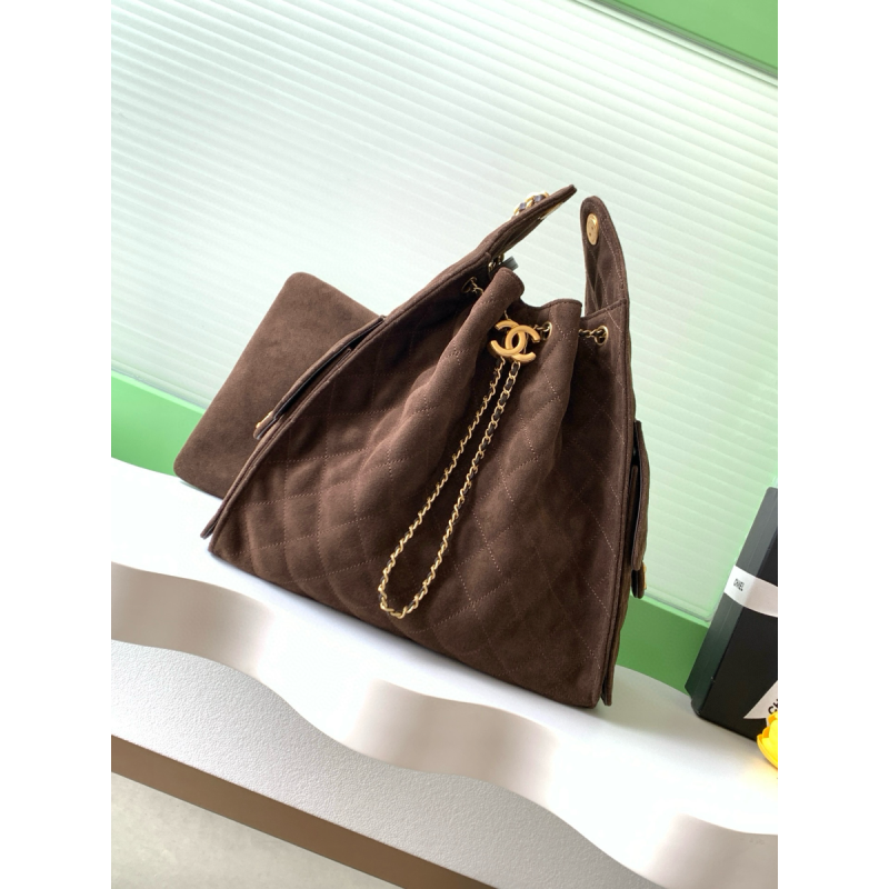 Borsa Chanel 25 Medio-Dark brown