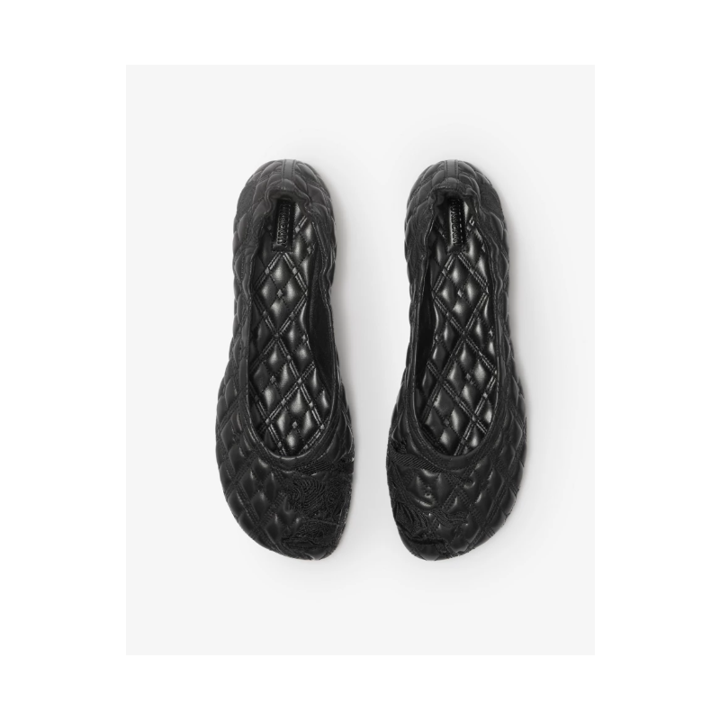 Burberry Leather Sadler Ballerinas , Size 35-41