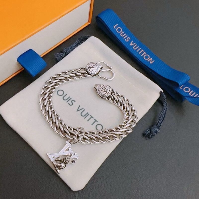 LV Silver Bracelet