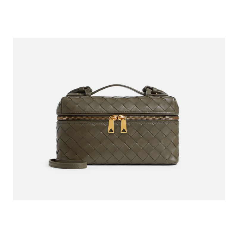 Cypress Intrecciato leather Bang Bang Vanity Case 