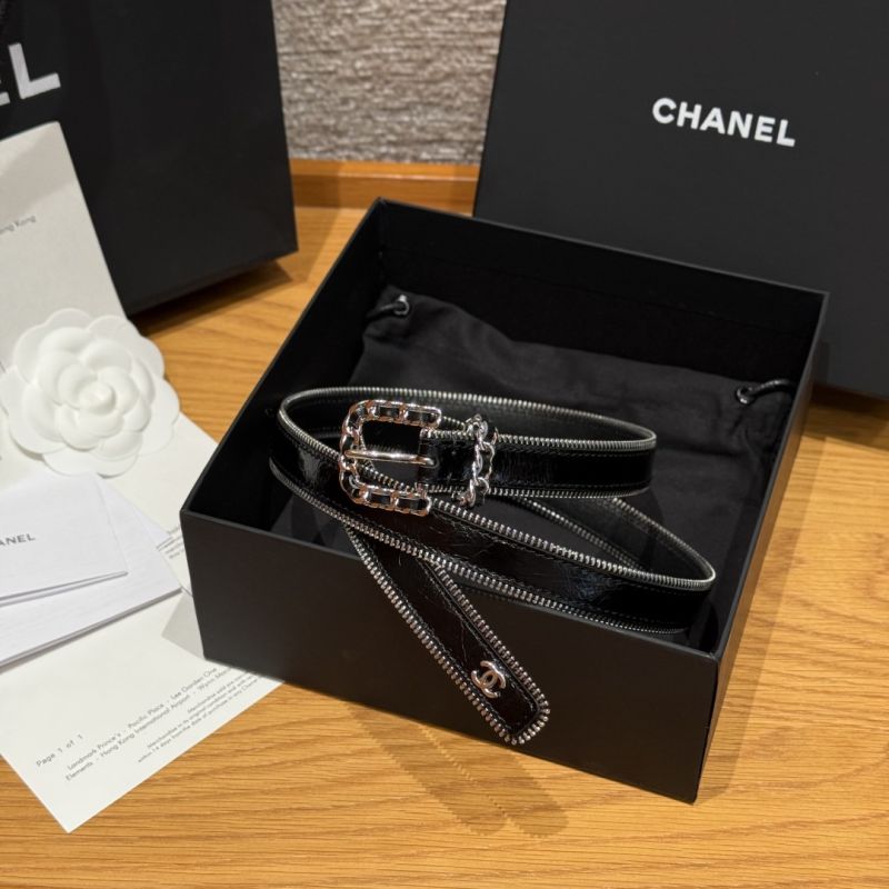 chanel 2026 nuova cintura in pelle 2.0cm