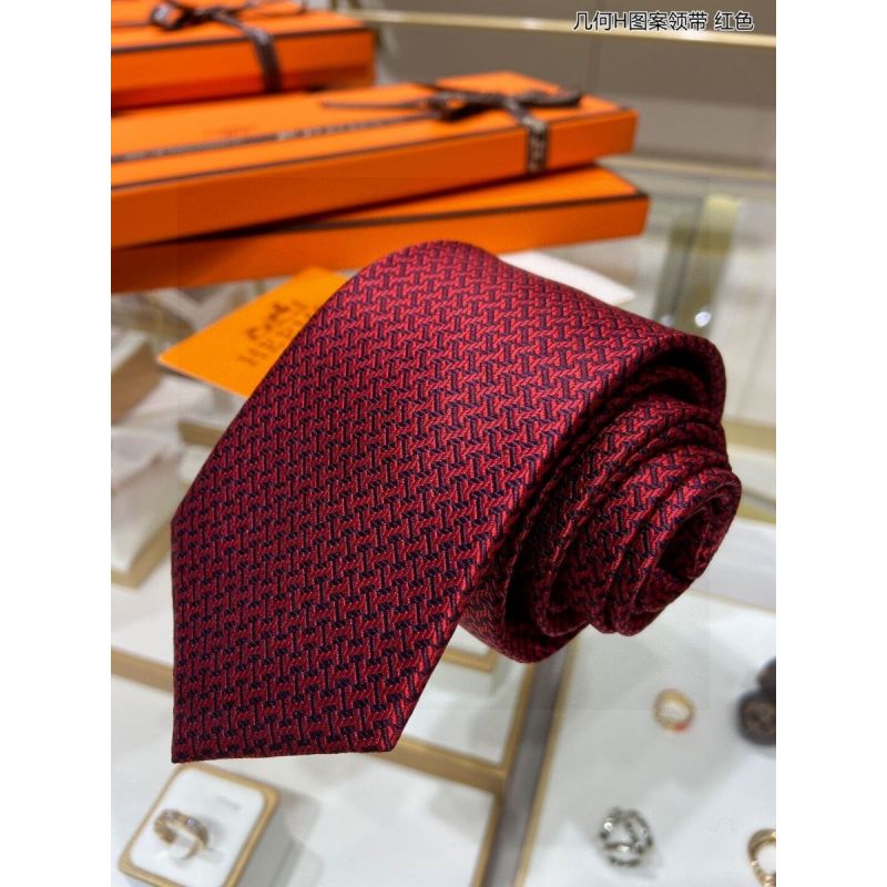 Hermes Silk Necktie