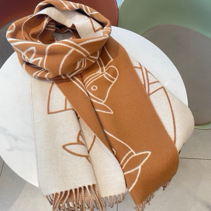 Hermes Cashmere Scarf
