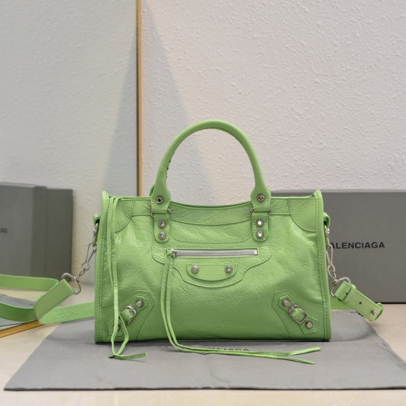 Borsa Le City da donna Balenciaga piccola-Green