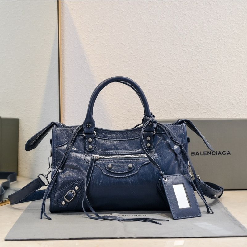 Borsa Le City da donna Balenciaga piccola-Dark blue