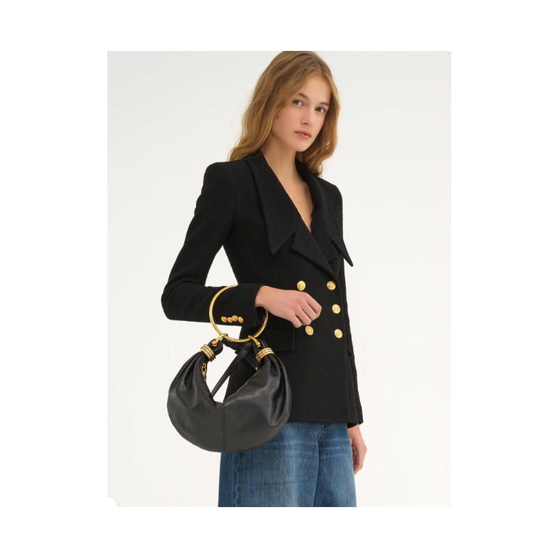 Chloe piccolo Bracelet borsa Hobo-Black