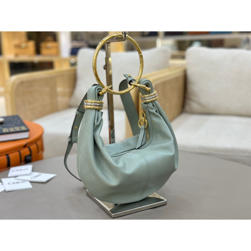 Chloe piccolo Bracelet borsa Hobo-Light blue