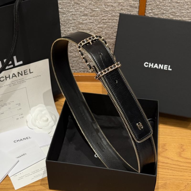 chanel 2026 nuova cintura in pelle 4.0cm