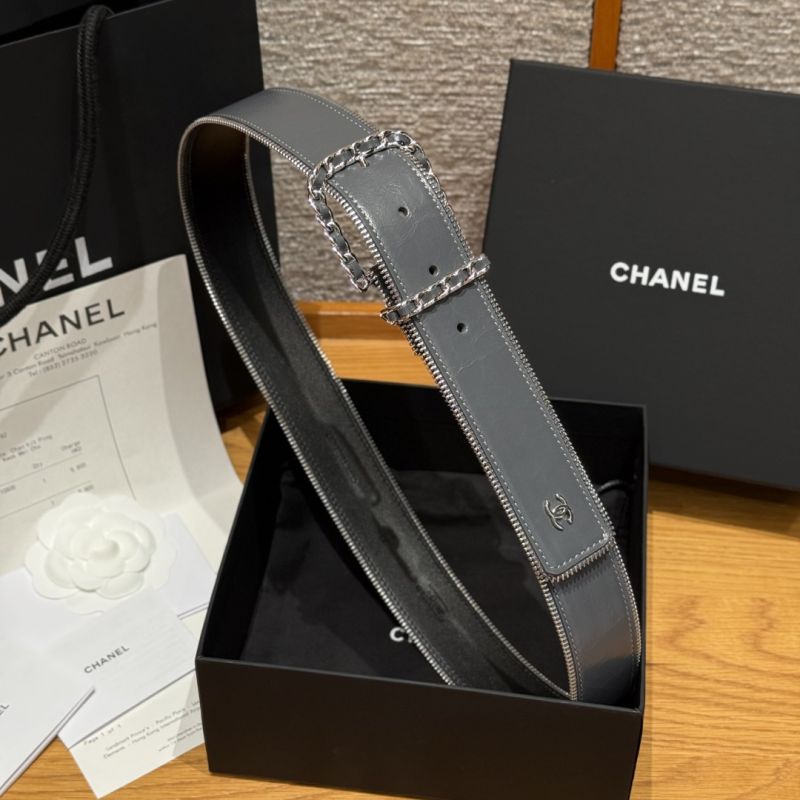 chanel 2026 nuova cintura in pelle 4.0cm